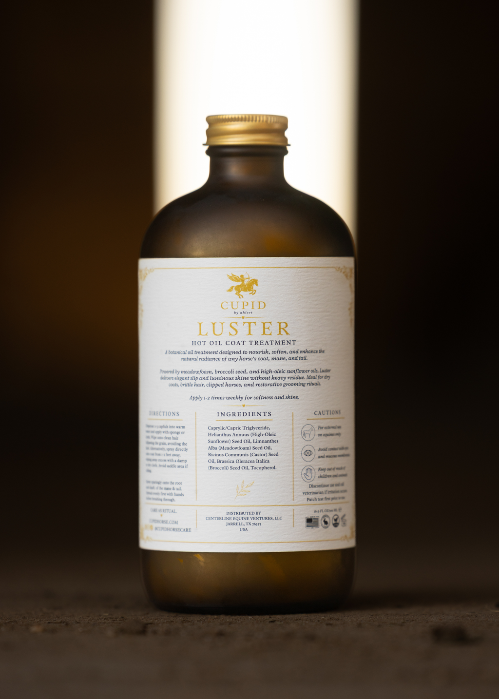 Luster: a Luxury Hot Oil Coat Treatment