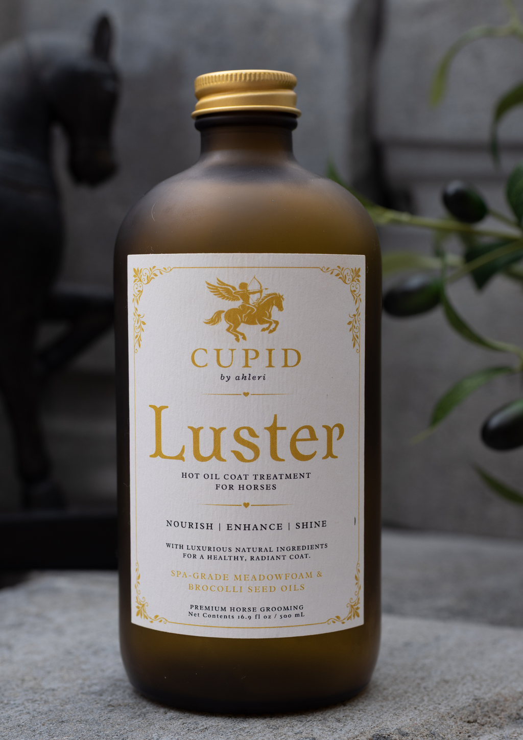 Luster: a Luxury Hot Oil Coat Treatment